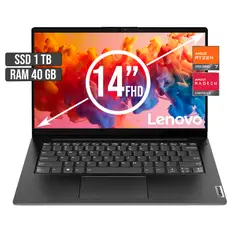LENOVO - PORTATIL AMD RYZEN 7-7730U SSD 1TB RAM 40GB LED 14 FULL HD