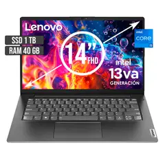 LENOVO - PORTATIL INTEL CORE i5-13420H SSD 1TB RAM 40GB LED 14 FULL HD