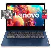 LENOVO - IDEAPAD AMD RYZEN 7-5700U SSD 512GB RAM 12GB LED 14" FHD