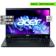 ACER - Portátil Aspire 3 Intel Core i5 1TB SSD 12GB RAM 15.6"