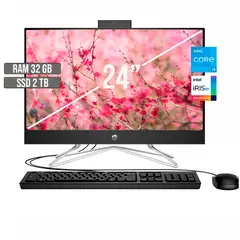 HP - TODO EN UNO INTEL CORE I5-1235U SSD 2TB RAM 32GB LED 24 FHD