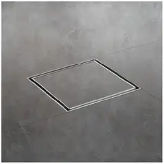GENERICO - Rejilla Acero 10 Cm Panel Oculto Anti-Retorno Y Anti-Olor