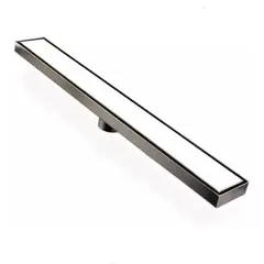 GENERICO - Rejilla Acero Rectangular 40 Cm X 10 Cm Panel Oculto Tames