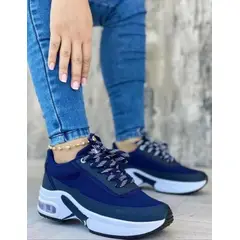 GENERICO - TENIS PARA DAMA COLOR AZUL
