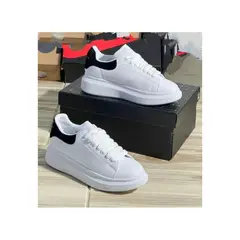GENERICO - TENIS UNISEX BLANCO NEGRO