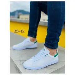 GENERICO - TENIS UNISEX BLANCOS