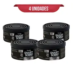 SMART SCENT - Ambientador 100 dias Black x4 Und