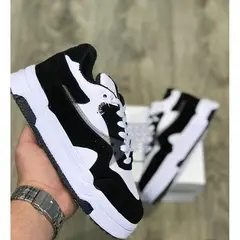 GENERICO - TENIS UNISEX NEGRO BLANCO