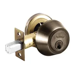 TOOLCRAFT - Juego De Cerraduras Llave-Mariposa Topforge Latón Antiguo