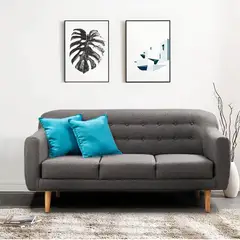 KAIU HOME - SOFA CARDIFF GRIS + COJINES