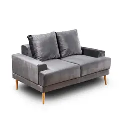 KAIU HOME - Sofa arkansas tela extra suave patas en roble