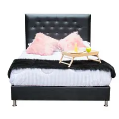 KAIU HOME - COMBO LUJO ESSENCIAL 100X190cm CUERO SINT NE