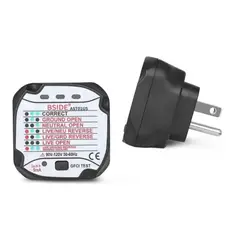 GENERICO - Probador De Tomas Enchufes Tomacorrientes Tester Polo Tierra