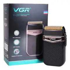 VGR - Maquina Afeitadora Electrica Recargable 331