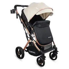 BEBESIT - Coche Moises Para Bebe Gold lx beige
