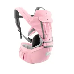 BEBE - Cargador para bebes ergonómico de silla canguro fino Rosado