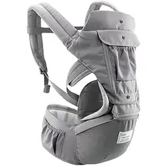 BABY ALIVE - Canguro para bebe ergonómico de silla canguro fino Gris