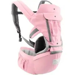 BEBE - Cargador para bebes ergonómico de silla canguro fino Rosado