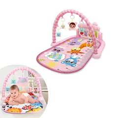 MULTIPLACE COLOMBIA - Gimnasio para bebes 14 sonidos importado Rosado