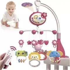 BIBI - Movil musical para cuna bebe con proyector y control remoto