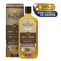 TIO NACHO - Shampoo Antiedad Jalea Real X 415ml