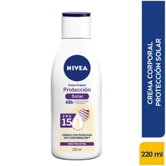 NIVEA - Crema Corpora Proteccion Solar Spf15 X 220ml