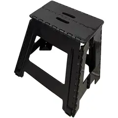 GENERICO - Butaco Plástico Plegable color Negro