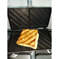 GENERICO - Sandwichera antiadherente alfusa manual 2 puestos