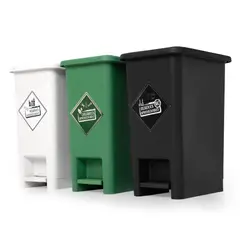 ENERGY PLUS - Punto ecológico de 12Lts con 3 canecas de reciclaje