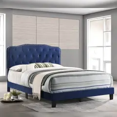 KAIU HOME - COMBO PRISMA 100X190 BASE + CABECERO AZUL
