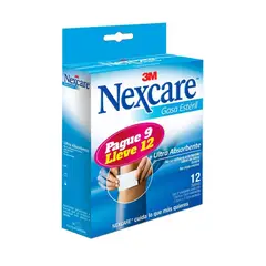 NEXCARE - Gasa Esteril Oferta Pague 9 Lleve 12 Sobres