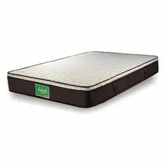 PRODESCANSO - Combo colchón sencillo forest onetop + base cafe- 100 x 190