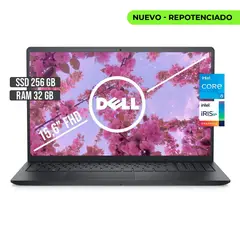 DELL - Portátil Inspiron 15 Intel Core I5 32GB RAM 256GB SSD