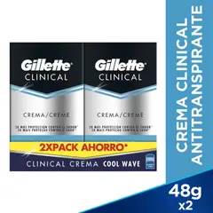 GILLETTE - Oferta Desodorante Cool Wave 2und X 48gr