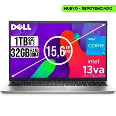DELL - PORTATIL INSPIRON 15 INTEL CORE I5-1334U SSD 1TB RAM 32GB LED 15,6 FHD