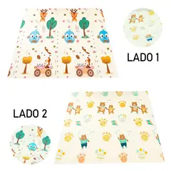 LANZURY IMPORTACIONES - Tapete Grande Plegable - Doble Faz Para Bebé 200x180 Cm
