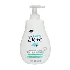DOVE - Jabon Baby Liquido Humectacion Sensible X 400ml
