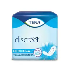 TENA - Toalla Higiénica Discreet Medium X 5 Unidades