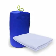 PRODESCANSO - Protector de colchón antifluido semidoble - 120 x 190 - blanco