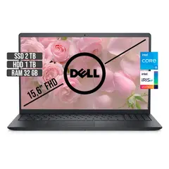 DELL - INSPIRON 15 INTEL CORE I5-1135G7 SSD 2TB + HDD 1TB RAM 32GB LED 15.6" FHD