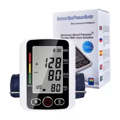 GENERICO - Tensiómetro De Brazo Automático Alta Precisión Digital