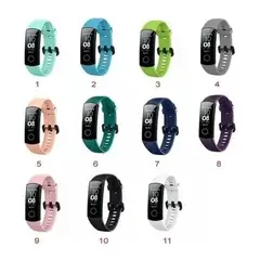 HONOR - 2 manillas de repuesto para huawei band 4 + protector pantalla