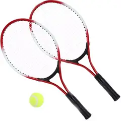 GENERICO - Raquetas X2 Juego Tenis Pelota Junior Niños Aluminio