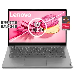 LENOVO - V14 AMD RYZEN 7-5825U SSD 256GB RAM 24GB LED 14 FULL HD