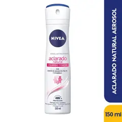 NIVEA - Desodorante Aerosol Aclarado Natural X 150ml.---