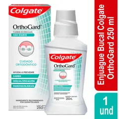 COLGATE - Enjuague Bucal Orthogard X 250ml
