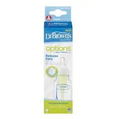 DR BROWNS - Tetero Dr.browns Options 1-0m+ 4oz/120ml