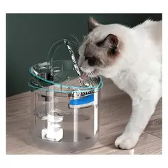 TELEPRODUCTOSBOGOTA - Fuente Para Gato Bebedero Para Mascotas