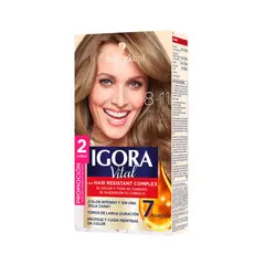 IGORA - Tinte Vital Permanente 8-11 Rubio Claro Cenizo Profund