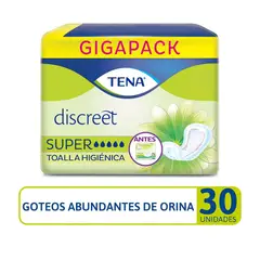 TENA - Toalla Mujer Super X 30und
